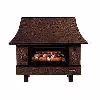 بخاری گازی شومینه ای نیک کالا مدل آذر MC24