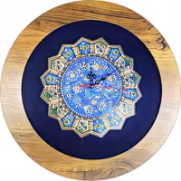 ساعت طرح میناکاری