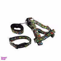 قلاده کتفی و گردنی و بند قلاده مدل داگ کد YP-ESKELET-03