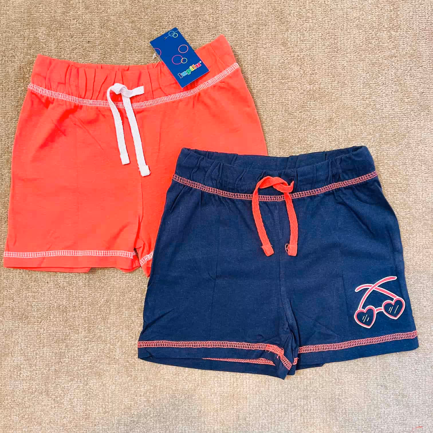 شلوارک بچگانه دخترانه پک دو عددی 4 تا 6 سال برند لوپیلو آلمان