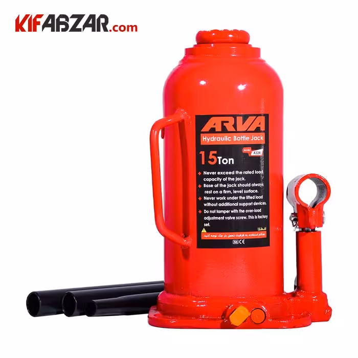 جک روغنی هیدرولیک 15 تن آروا مدل 4334