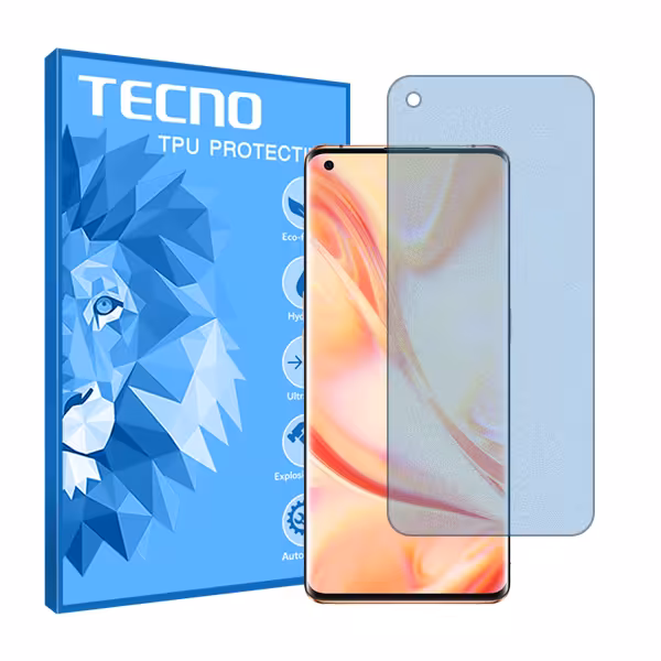 گلس اوپو Find X2 Pro مدل هیدروژلی مات آنتی بلو برند تکنو کد S