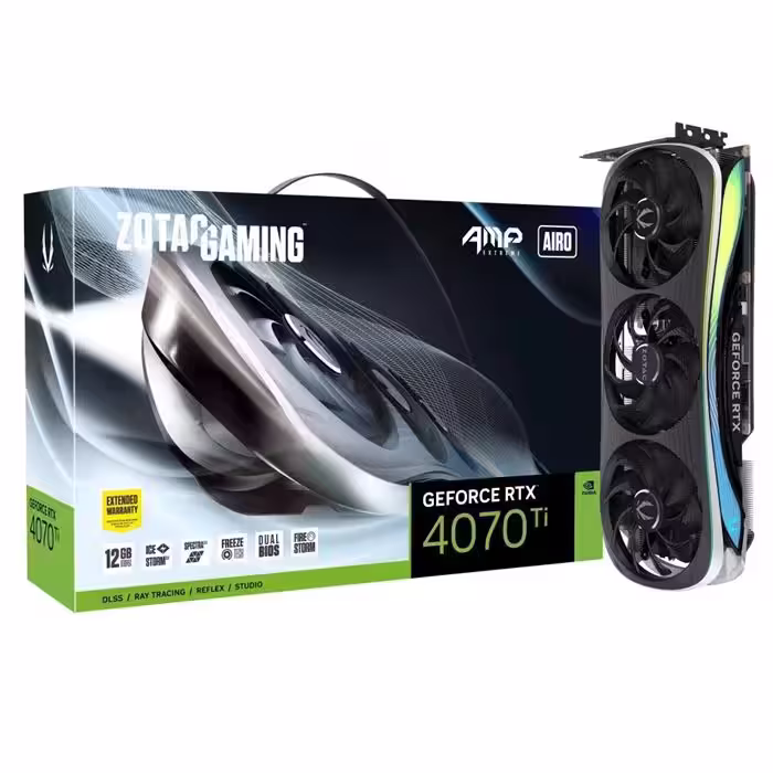 کارت گرافیک زوتک Zotac RTX 4070 Ti AMP Extreme AIRO 12GB
