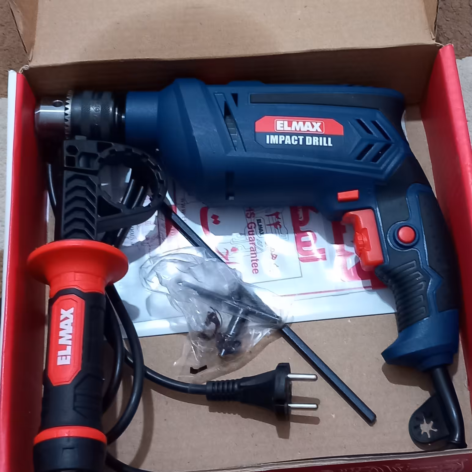 دریل 13 چکشی 850 وات المکس کد 146 با گارانتی 20 ماهه