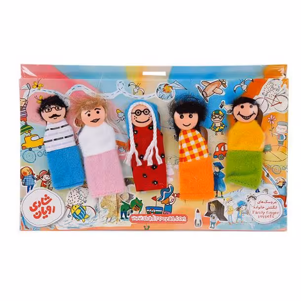 بازی عروسک انگشتی خانواده