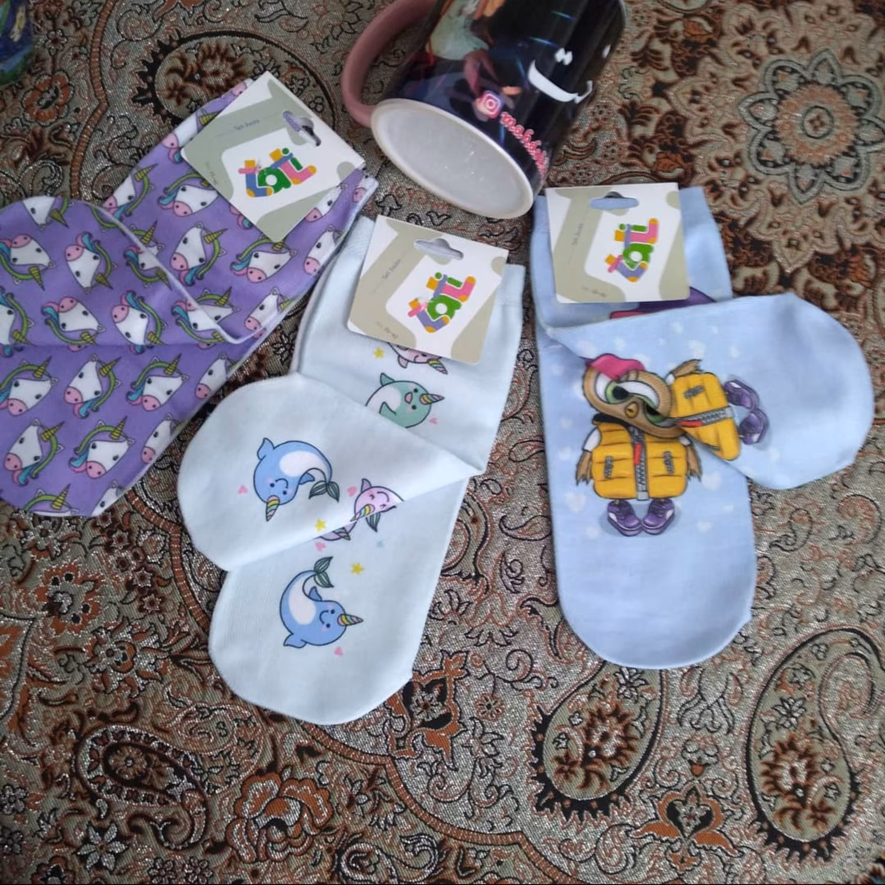 جوراب نیم ساق ضخامت متوسط