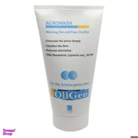 ژل پاک‌ کننده صورت الی ژن (Oligen) مدل Acno Wash حجم 150 میلی‌لیتر
