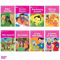 کتاب Dolphin Readers starter / اثر جمعی از نویسندگان انتشارات رهنما 8جلدی