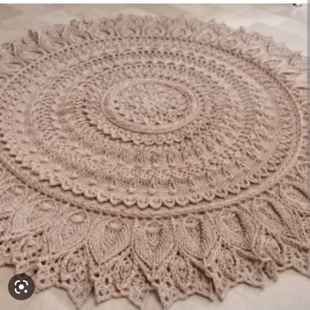 ماندالا قلاب بافی شکوه خلقت سایز بزرگ