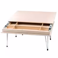 خرید میز تحریر تاشو کشودار چوبی گراندو مدل 3060