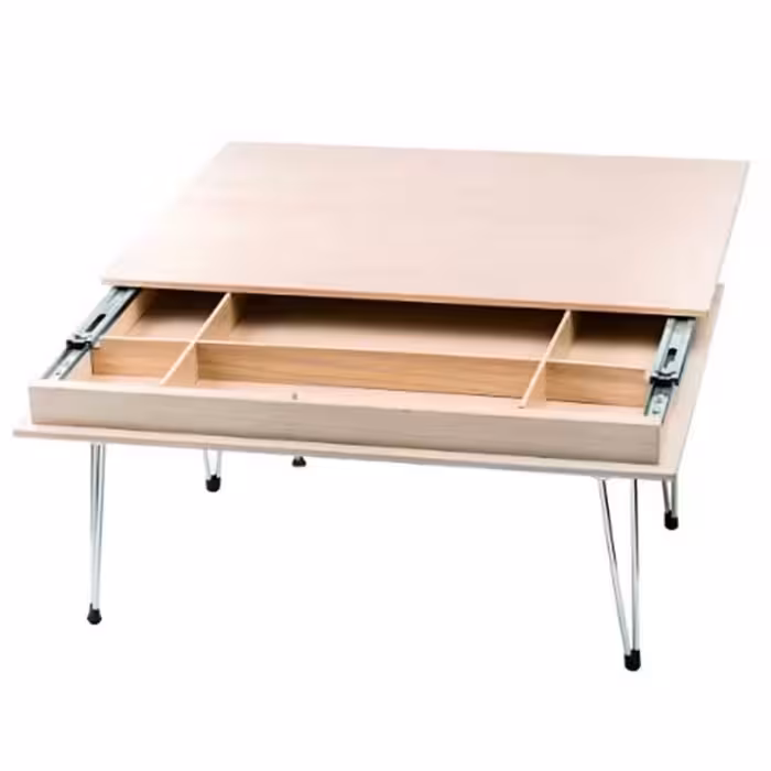 خرید میز تحریر تاشو کشودار چوبی گراندو مدل 3060