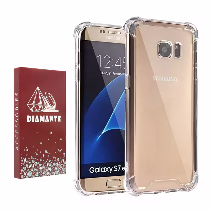 کاور مدل ژله ای بی رنگ مناسب برای گوشی سامسونگ s7 edge