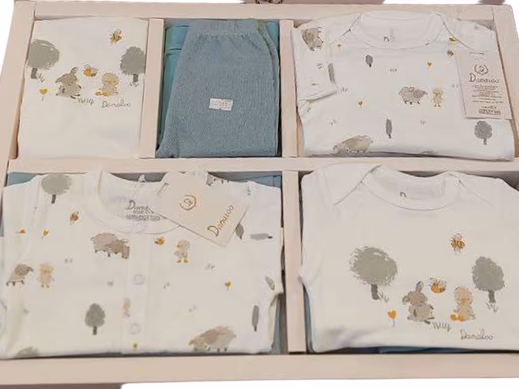 ست بیمارستانی 19 تکه نوزادی طرح ببعی و جوجه دانالو Danaloo