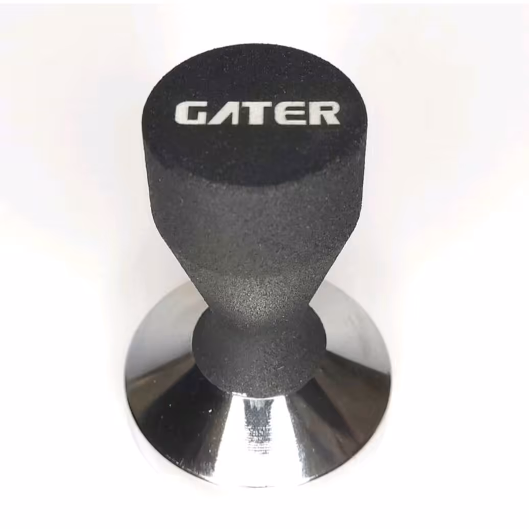 تمپر قهوه قهوهGATER- سایز 51 با دسته فلزی