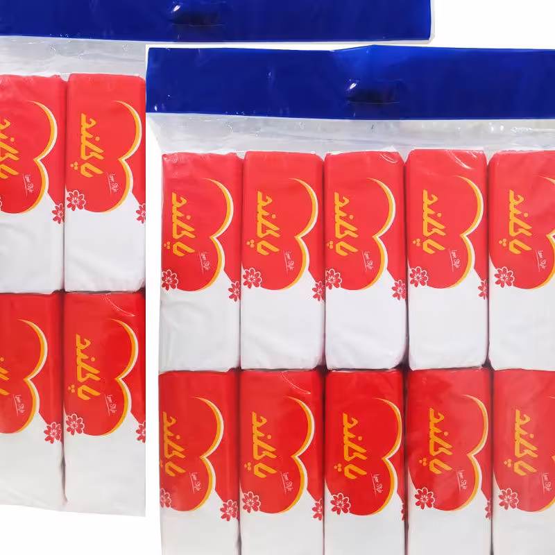 دستمال کاغذی مناسب خانه       سفر          پارک  یک   بسته10 تایی