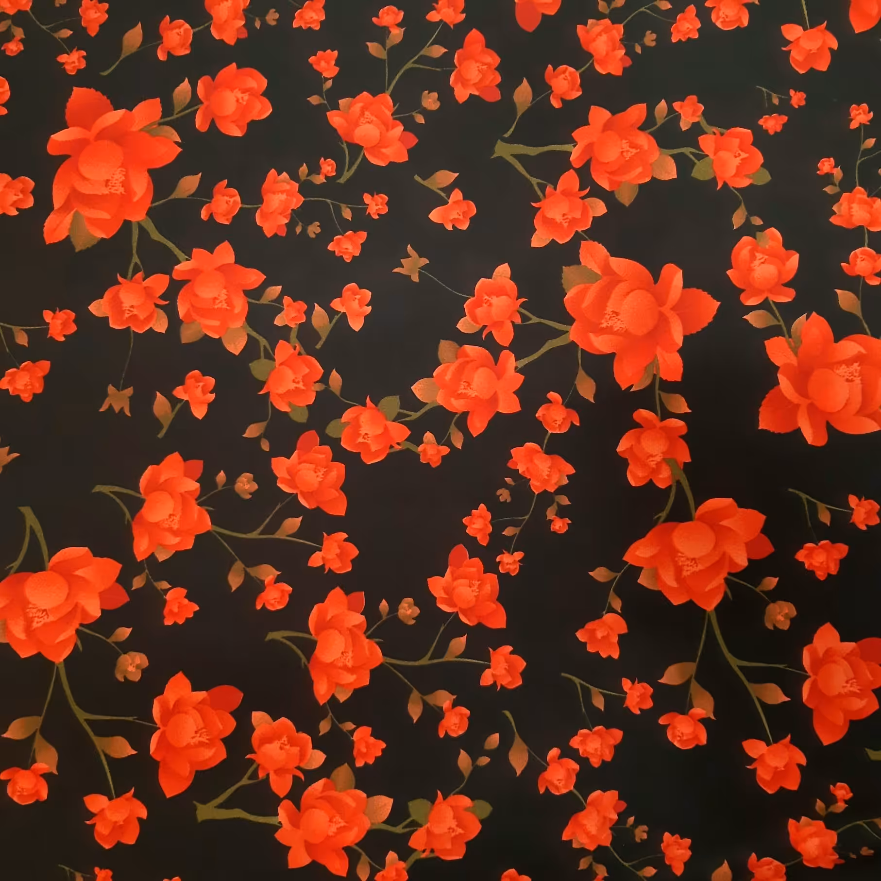 پارچه لباسی کرپ حریر طرح( سوسن)