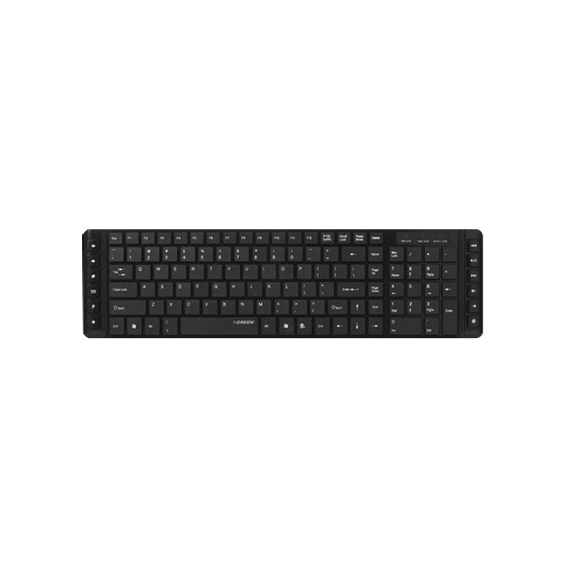 کیبورد باریک و مالتیمدیا گرین GK-301