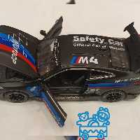 ماکت فلزی BMWکوپه سری M4چهاردرب بازشو جنس خوب وارداتی عقبکش صدا وچراغدار مناسب برای دکور یا بازی 