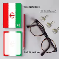 کاغذ یادداشت مستر راد مدل جام جهانی قطر طرح پرچم ایران کد 1020