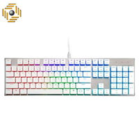 کیبورد مکانیکال کولرمستر مدل SK650 RGB BACKLIGHTING White