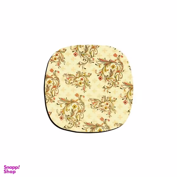 زیر لیوانی ترمه طراحان ایده مدل گل و بوته کد CFP062