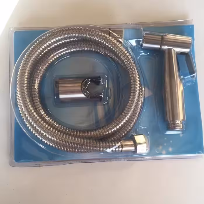 گوشی شاتاف استیل با شلنگ