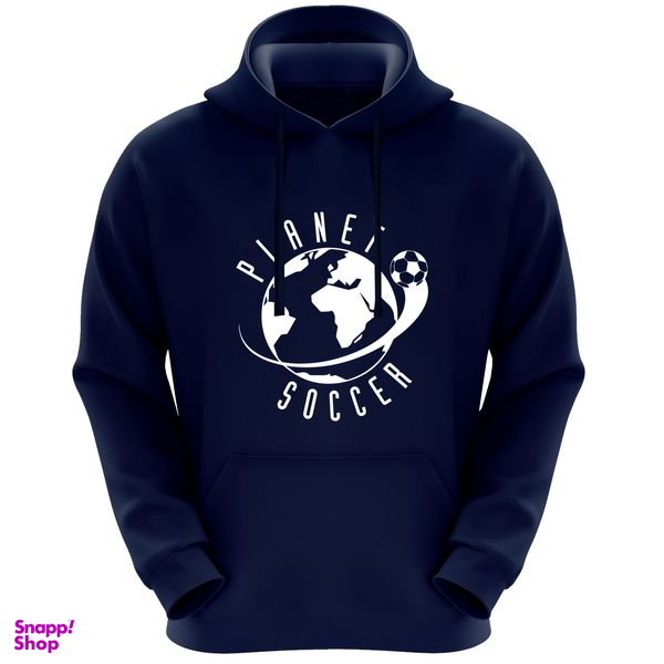 هودی مردانه طرح PLANET SOCCER کد F609 رنگ سرمه ای