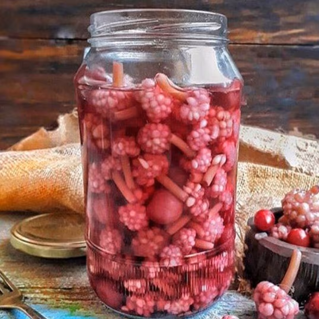 ترشی گل سیر  روستایی(یک کیلویی)