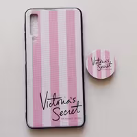 قاب طرحدار اسپرت پاپ سوکت دار  victoria secret گوشی سامسونگ A7 2018 یا A750