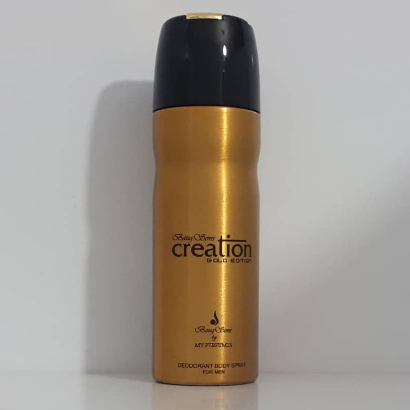 اسپری خوشبو کننده بدن کریشن طلایی اصلی