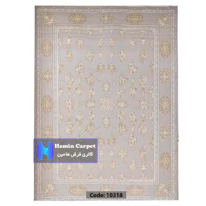فرش 12 متری 1200 شانه تراکم 3600  نخ اکلریک گل برجسته کد AR10318