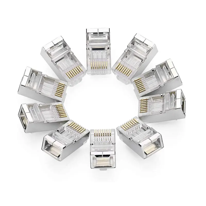 سوکت شبکه CAT6 STP یوگرین مدل NW111 50247 پک 50 عددی