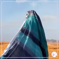 شال نخ پنبه طرح کنزو در 6 رنگ متنوع