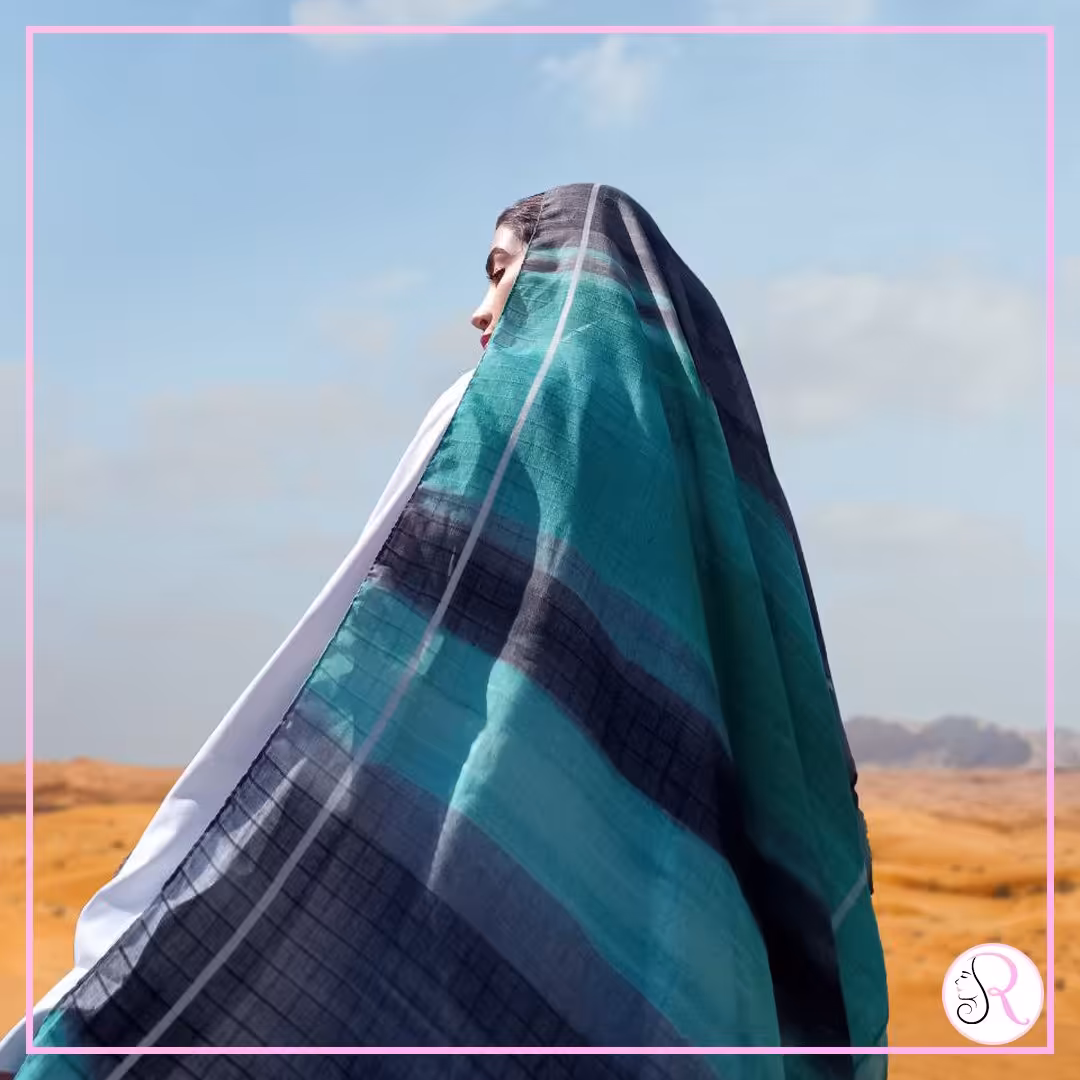 شال نخ پنبه طرح کنزو در 6 رنگ متنوع