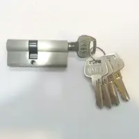 سیلندر سوئیچی ضدسرقت دو شیار برنجی 