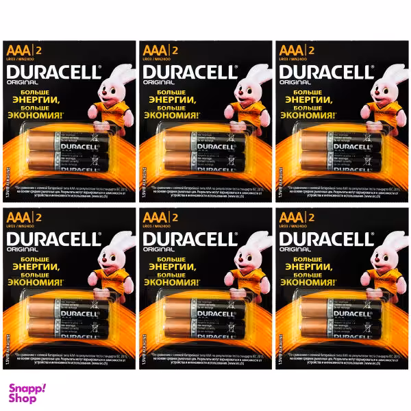 باتری نیم قلمی دوراسل مدل Plus Power بسته 12 عددی