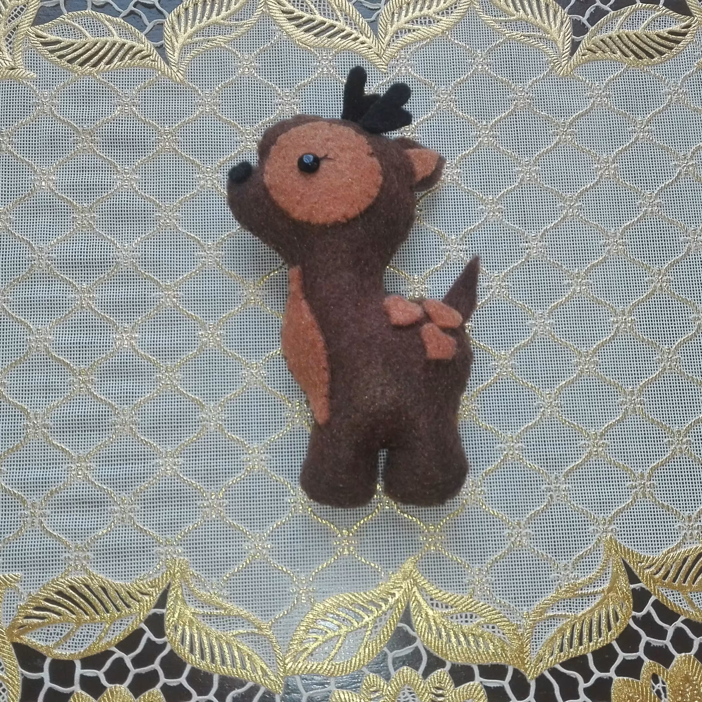 آهو کوچولو نمدی سایز 5در10