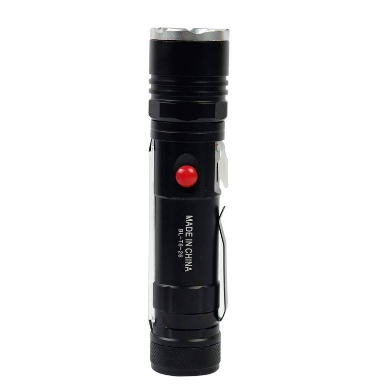 چراغ قوه پلیسی 2 کاره COB LED BL-T6-26