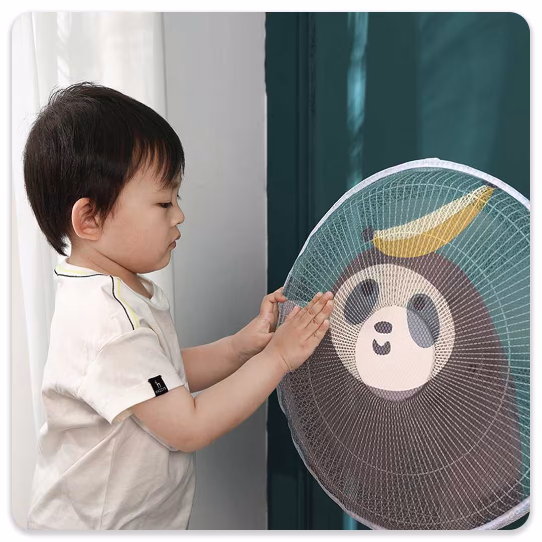 کاور پنکه محافظ توری پنکه فانتزی