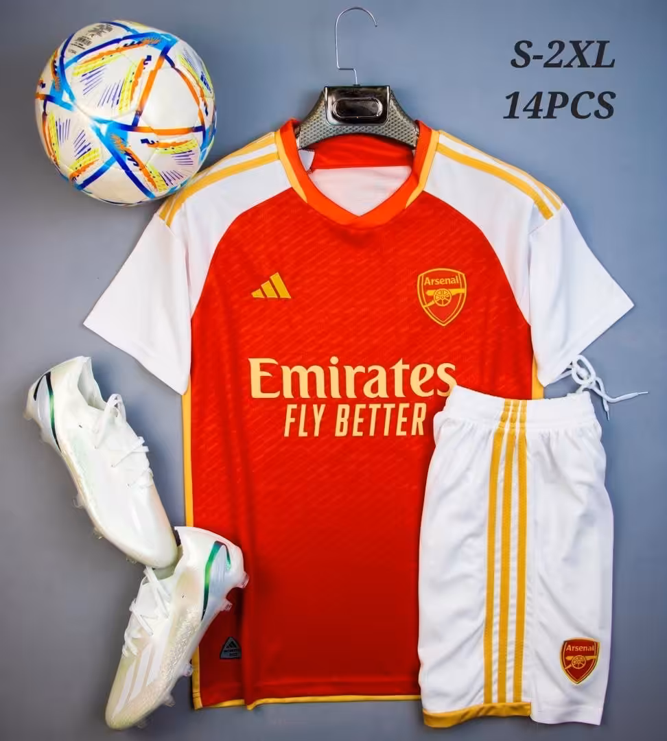 کیت اول آرسنال فصل 2024-2023 (پیراهن شورت) ورژن هواداری