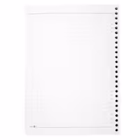 کاغذ کلاسور 26 سوراخ مستر نوت بسته 100 عددی  MR.NOTE NO.485