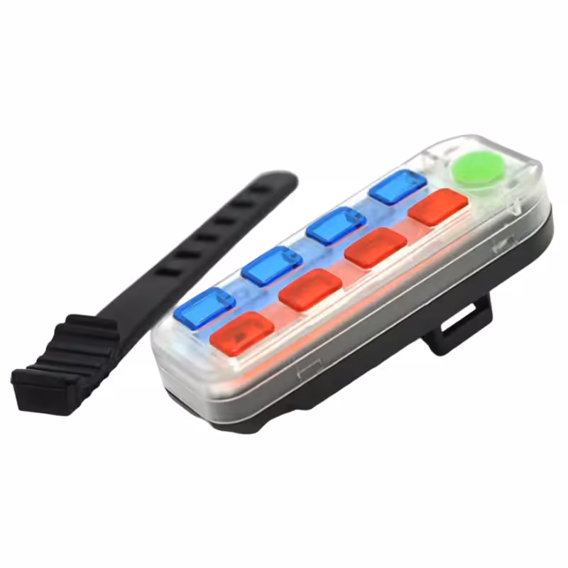 چراغ دوچرخه مدل QX-W08B پلیسی