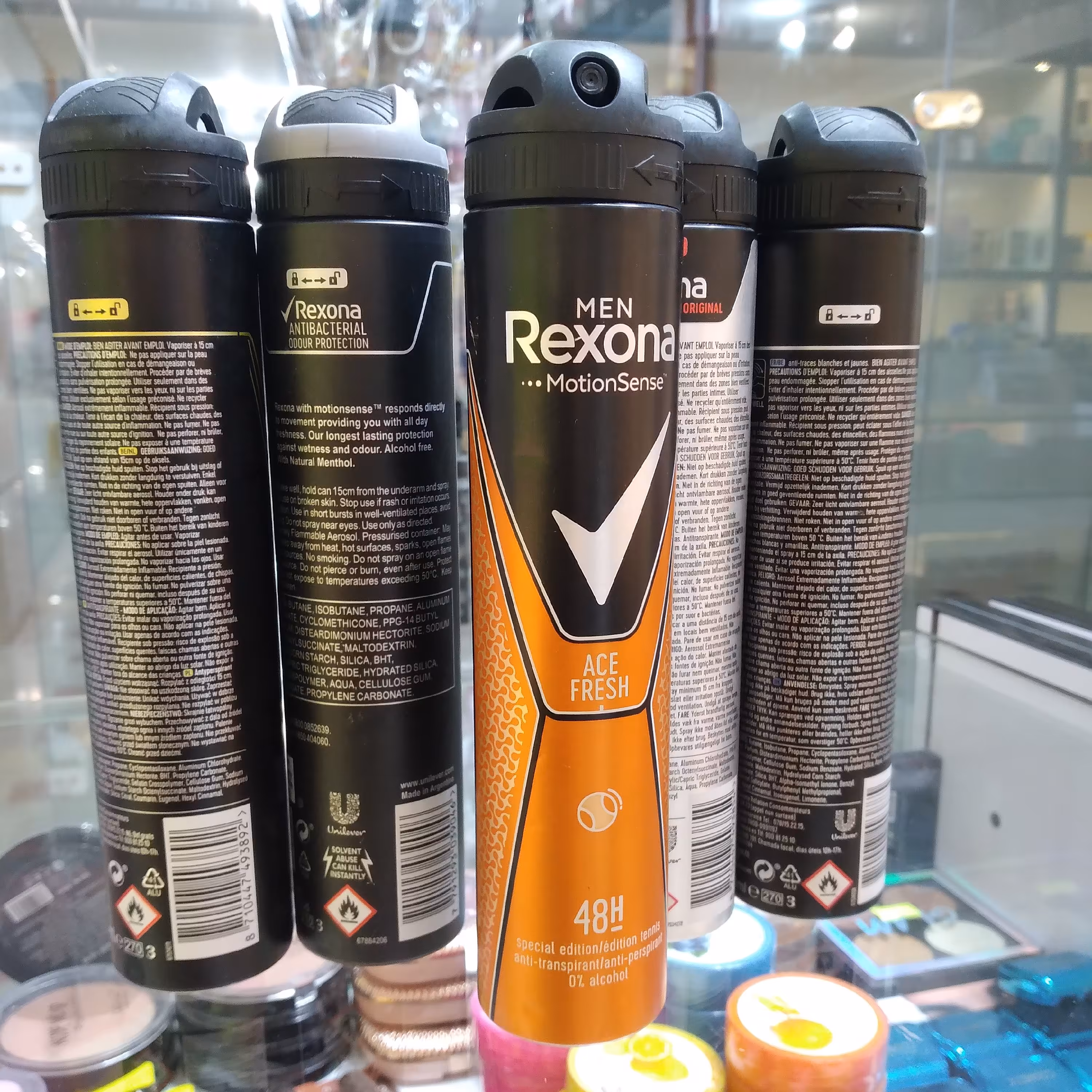 اسپری ضد تعریق رکسونا مردانه رایحهACE FRESH