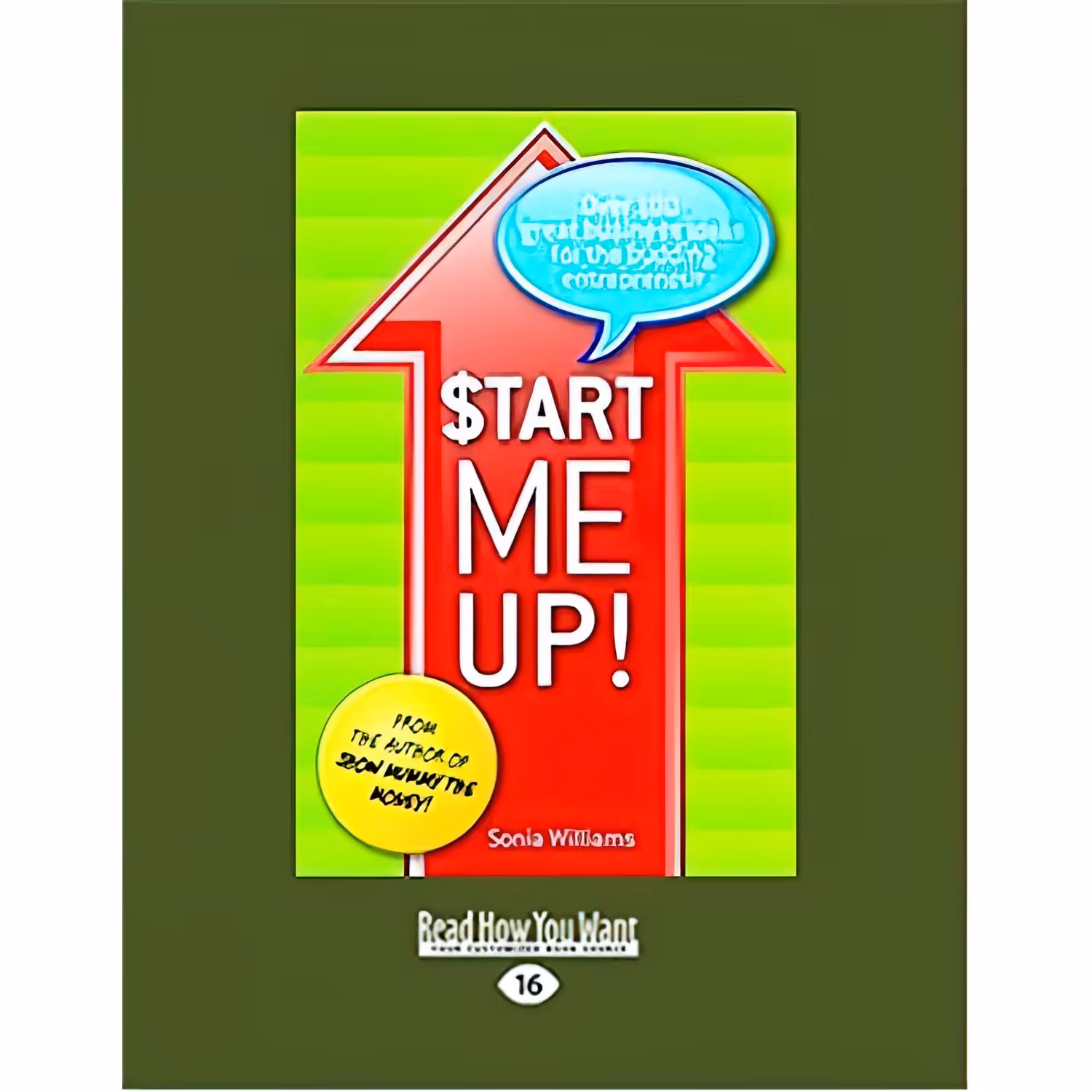 کتاب زبان اصلی Start Me Up اثر Sonia Williams CPA انتشارات ReadHowYouWant
