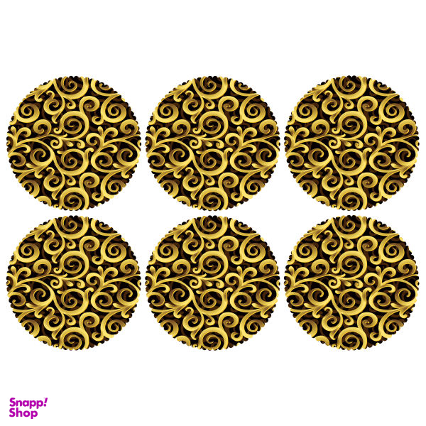 زیر لیوانی مدل C2-42511 بسته 6 عددی