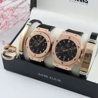 ست ساعت و دستبند و حلقه مردانه و زنانه هابلوت Hublot 