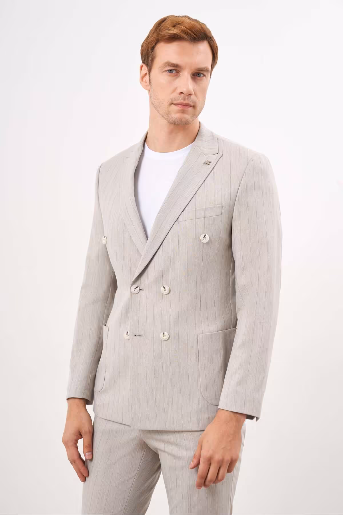 کت وشلوار نود مردانه SLIM FIT و شلوار گردنبند Morven