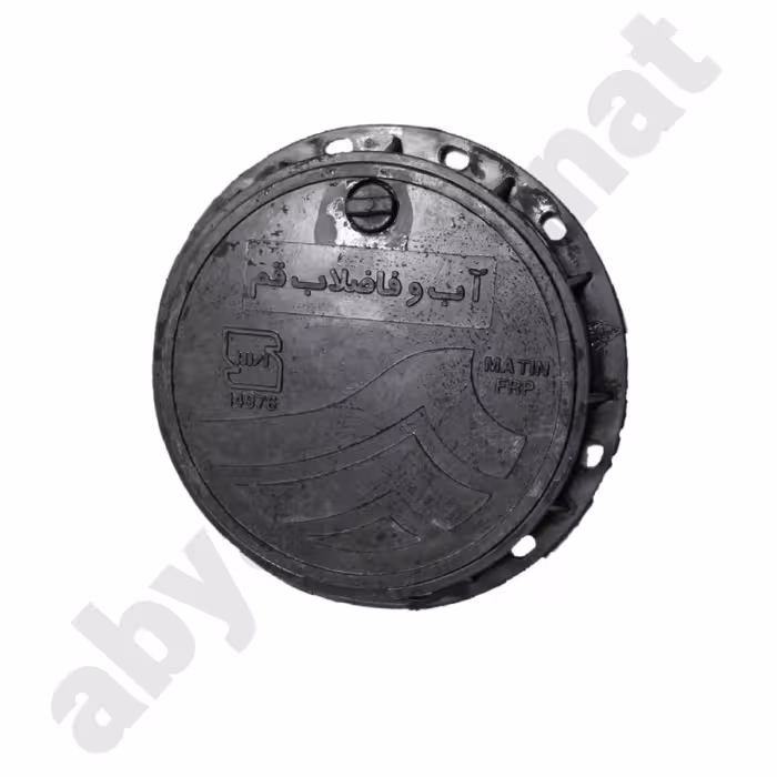 دریچه کنتور سایز 20 از جنس کامپوزیتی و در رنگ مشکی