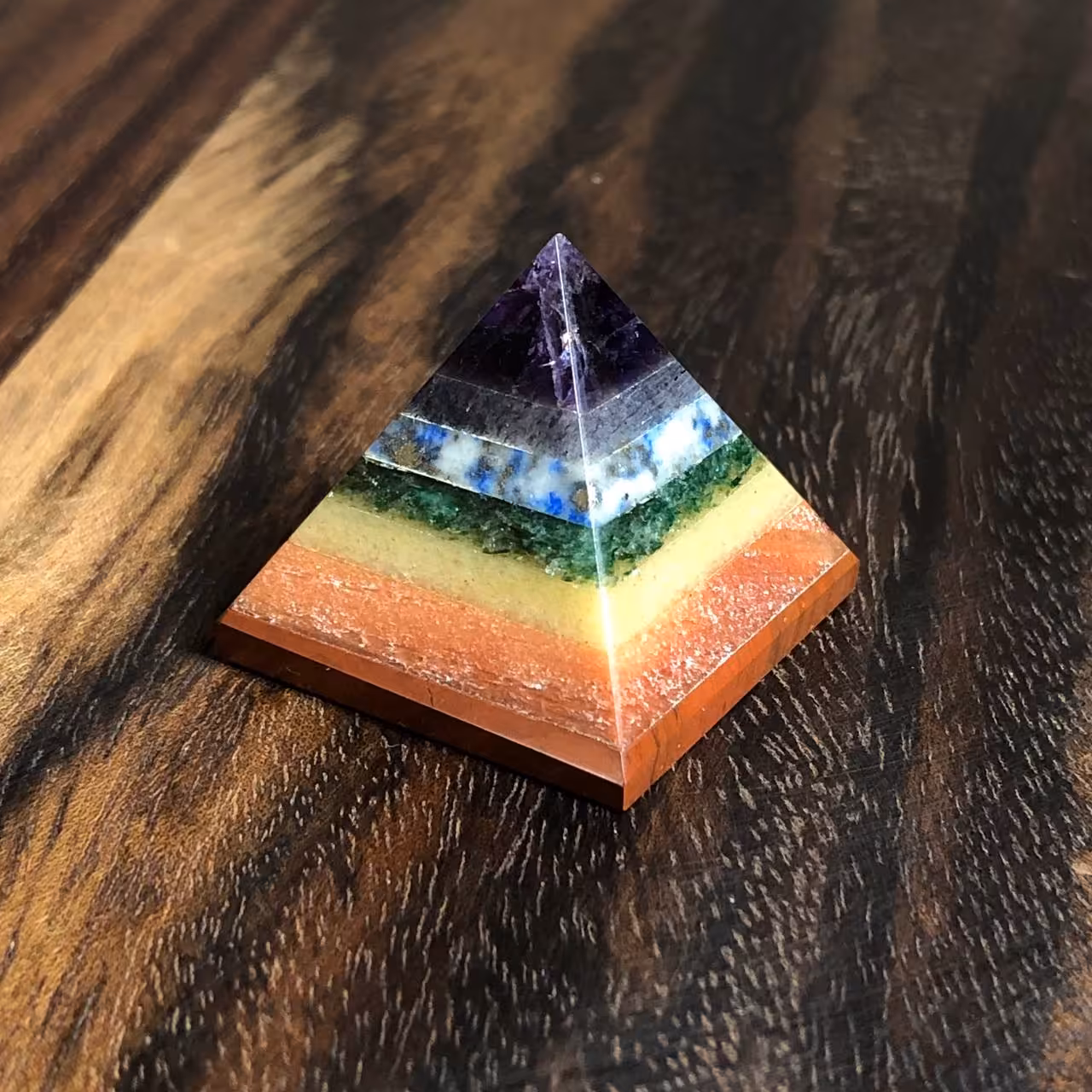 هرم سنگ هفت چاکرا طبیعی 241270