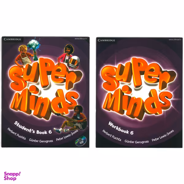 کتاب Super Minds 6 اثر Herbert Puchta انتشارات کمبریج 2 جلدی